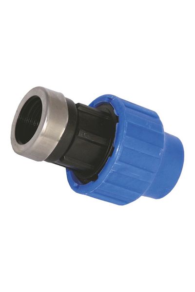 flores PHD Water Connector, 25 mm x 3/4", Nut + Thread