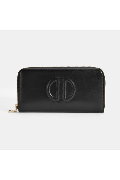 Desa Women's Black Leather Wallet