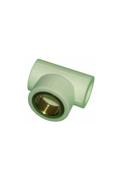 flores Tee for PPR, green, 20 mm x 1/2, Fi