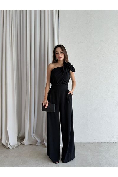 Mooi Butik Domont Overalls 5085 - Black
