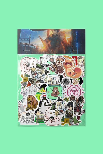 dadi ramba The Rising of the Shield Hero Sticker Pack -Bullet Journal -Laptop Label Sticker