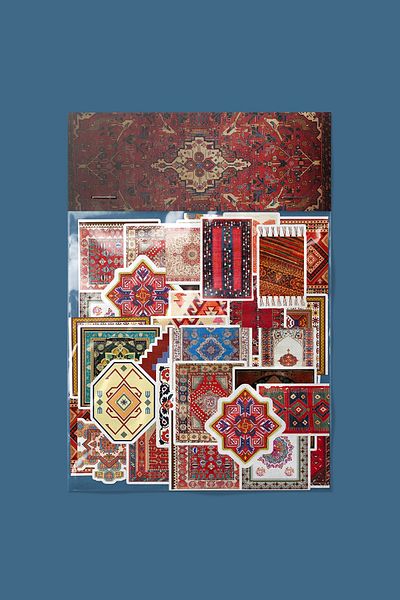 dadi ramba Turkish Carpet Sticker Pack -Bullet Journal - Agenda -Laptop Sticker Sticker