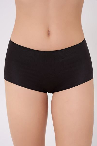 MrrMajestic Women's High Waist Seamless Laser Cut Panties (Waisted Elastic) Set of 3