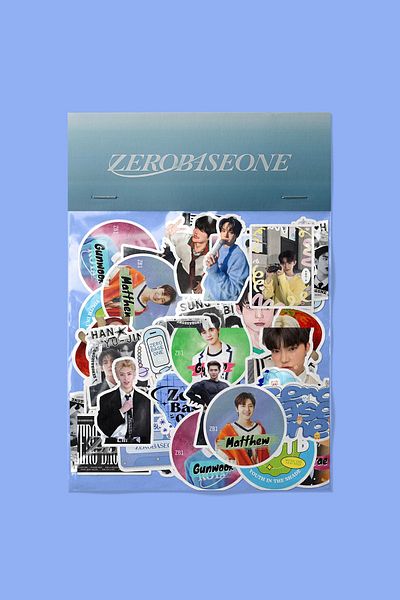 dadi ramba Zerobaseone Sticker Pack -Bullet Journal - Agenda -Laptop Sticker Decal