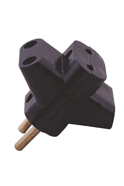 flores Triplu stecher mic, din bachelita, 3 posturi