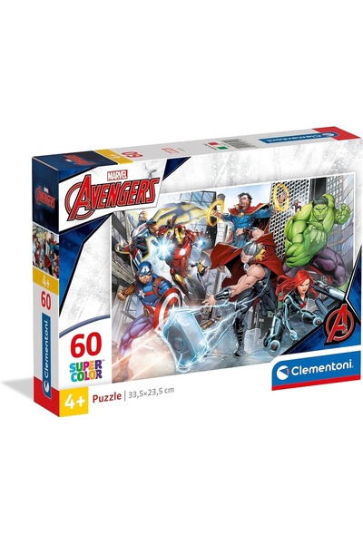 CLEMENTONI 60 Parça Puzzle Avengers 26112