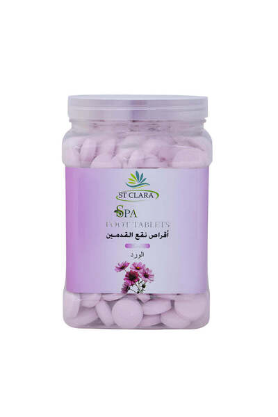 ST CLARA أقراص نقع القدمين من سانت كلارا برائحة الورد 3 كج