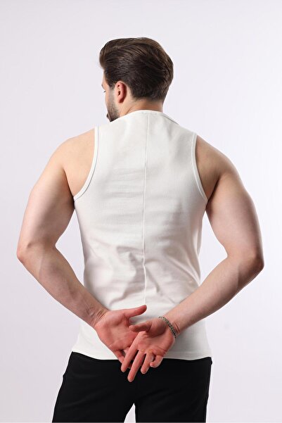 Miron Black White Anthracite Men's Ribbed Triple Pack Cotton Lycra & Undershirt - 2517