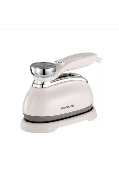 porodo Lifestyle Retro Thermometer Steam & Heat Iron with Rotating Handle Design