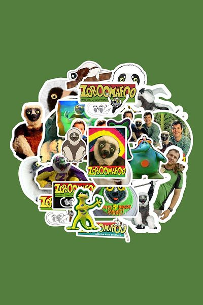 dadi ramba Zoboomafoo Sticker Pack -Bullet Journal - Agenda -Laptop Sticker Decal
