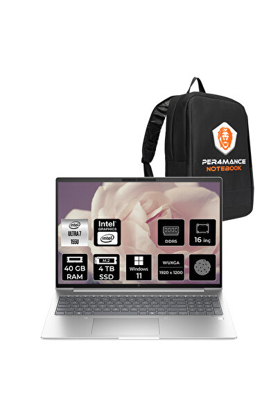 HP EliteBook 660 G11 Ultra 7 155U 40GB DDR5 4TB SSD 16" WUXGA W11H Dizüstü Bi...