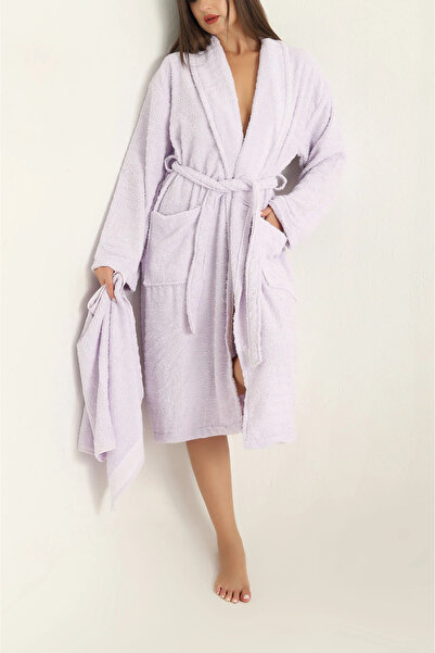 Çeyiz Merkezi منشفة رأس 50×90 منشفة + روب حمام