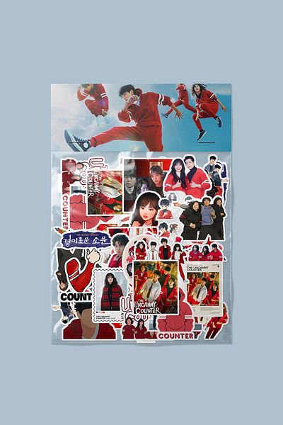 dadi ramba The Uncanny Counter Sticker Pack -Bullet Journal - Agenda -Laptop Sticker Decal