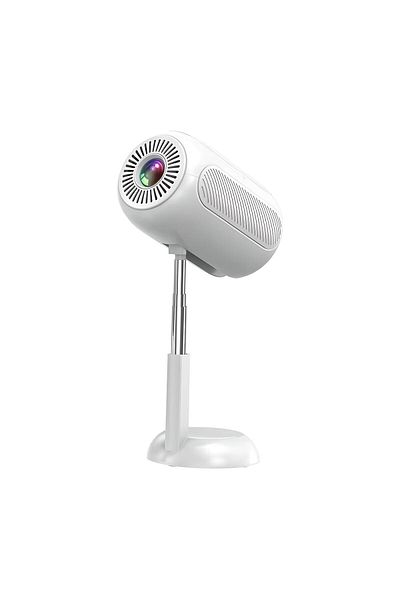 Icruze PixelCast Smart Projector – 4K Support, Android 13, 6500 Lumens, 2GB RAM/16GB ROM, 50,000-Hr