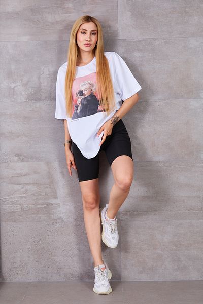 DPARİS Τυπωμένο μπλουζάκι Oversize