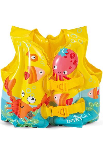Intex Tropical Buddies Swim Vest Age 3-5 (59661)