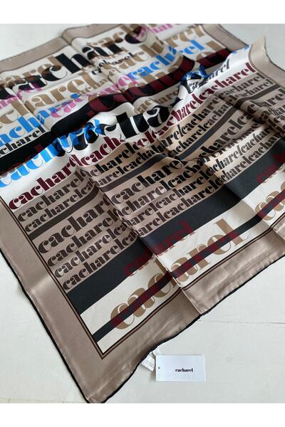 Cacharel Μεταξωτό μαντήλι Tivil 44406 Μικτό σχέδιο βιζόν