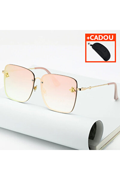 REDz Accessories Ochelari de soare, damă, model supradimensionat, protecție U...