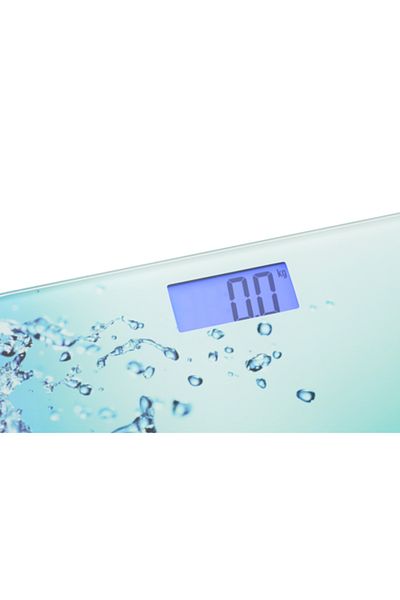 MESKO Electronic Personal Scale Ms8156, Lcd, Tempered Glass