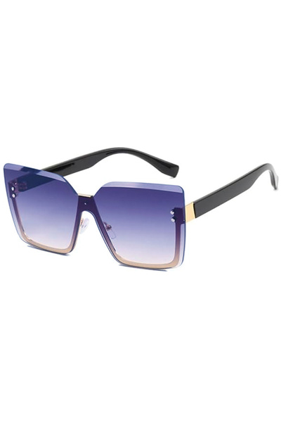 REDz Accessories Ochelari de soare cu ramă semipermanentă, ramă semipermanent...