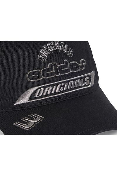 adidas Sponsors Casual Sports Cap Hat Black