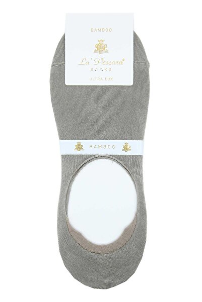 La Pescara Μπεζ Ultra Luxury Invisible Bamboo Ανδρικές κάλτσες CRP377