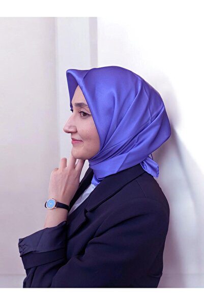 Armine Eșarfă de mătase Sura de culoare liliac 10D02 - 806