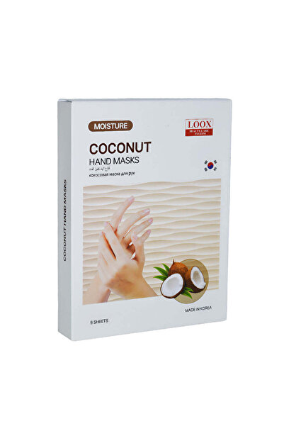 LUXE قناع اليد بجوز الهند رطوبة وجمال ليديك 5 قطع