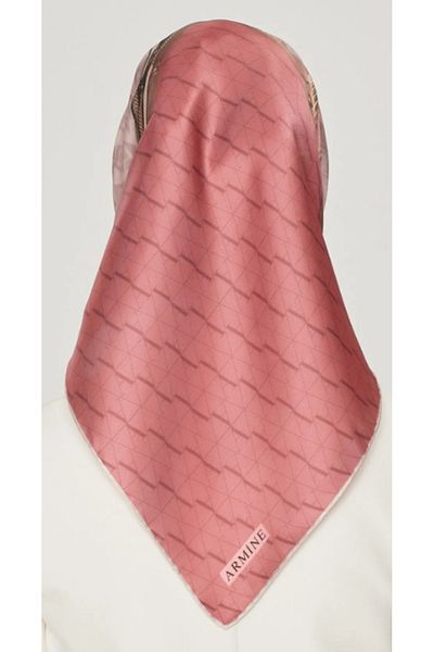 Armine Nostalgia Sura Silk 8519-33 Ροζ Μικτό Μοτίβο