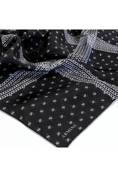 Armine Nostalgia Sura Silk 8113-13 Μαύρο Μικτό Σχέδιο