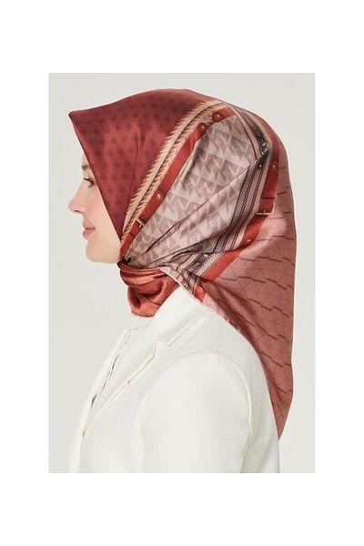 Armine Nostalgia Sura Silk 8519-86 Μικτό σχέδιο σολομού
