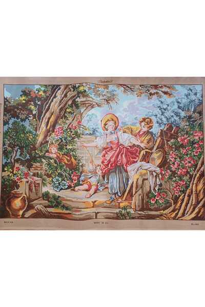 gobelin 90x130 cm Gobelin Baskılı Goblen körebe ipsiz 12462