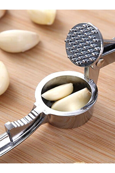Emal Home مبشرة الثوم والزنجبيل، أداة عملية لهرس الثوم مصنوعة من الفولاذ مع و...