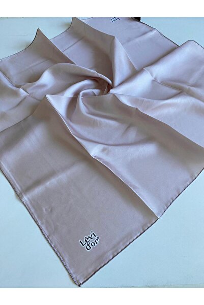 Levidor Eșarfă de mătase Tivil 42053 Pudră Culoare uni