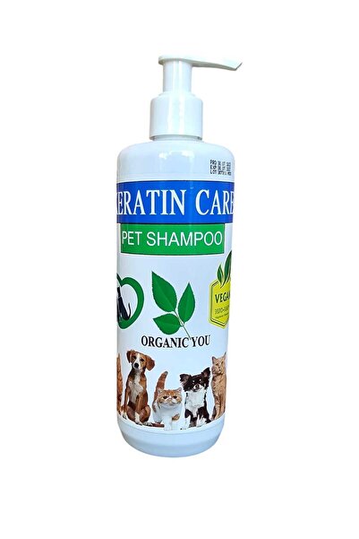 ORGANICYOU ALWAG KERATIN CARE PET (KEDİ &KÖPEK) SHAMPOO VEGAN SİLİKONSUZ, PARABENSİZ ŞAMPUAN 400 ML