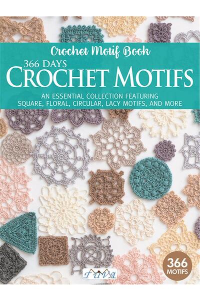 Tuva Yayıncılık ÖRGÜ KİTABI "366 DAYS CROCHET MOTIFS"