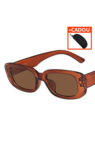 REDz Accessories Ochelari de soare, damă, model clasic, protecție UV400, maro