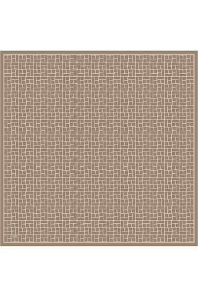 Belli Μεταξωτό κασκόλ Tivil 4062-83 Milky Brown Μικτό σχέδιο