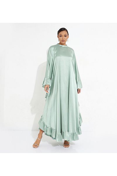 Rosette Abaya Emerald Frasha Style