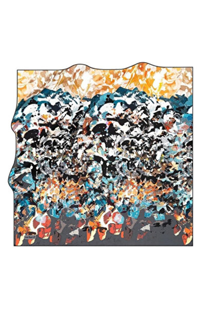 Cacharel Μεταξωτό μαντήλι Tivil 7420313 - 914 41782 Μοτίβο μπατίκ