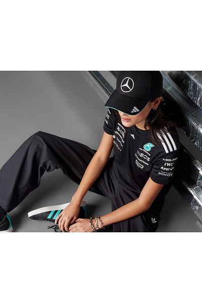 adidas Mercedes Dr Cap Hat Black