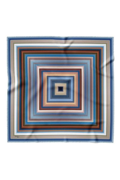 Armine Nostalgia Sura Silk 8237-31 Μπλε Μικτό Σχέδιο