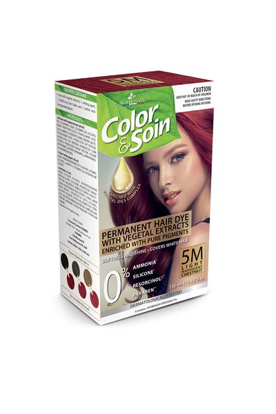 Color Soin Color & Soin 5M Light Mahogany Chestnut hair color