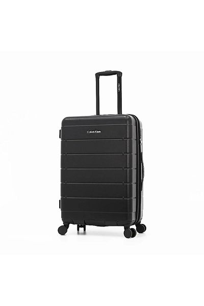 Calvin Klein Palisades Hardside Spinner Luggage On Wheels, Ultra Lightweight ABS, 4 Double Wheels