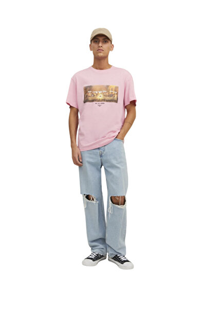Jack & Jones Jack&Jones Мъжка тениска с голям размер - минималистичен дизайн ...