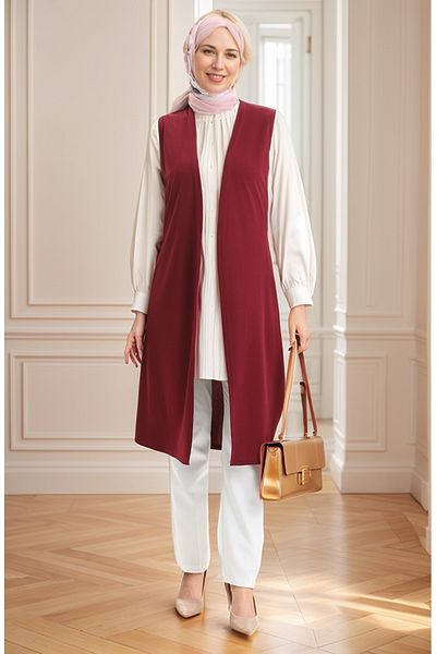 RESPİRO Draped, Soft, Non-Revealing Women's Vest, Mother's Vest, Cotton Vest