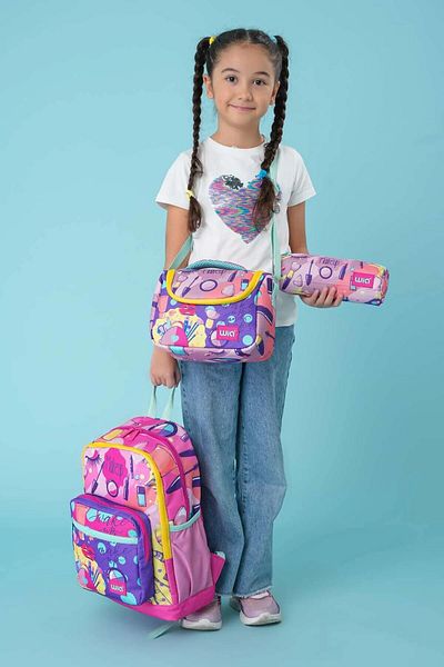 Wia Make up Girl's 3-Piece School Bag Set 25S..Sw017