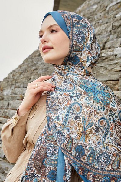 Elit Scarf Indian Silk Women's Shawl