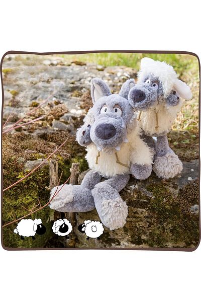 Malvys Malvys® Plush Toy, Ghost Wolf, White, 50 cm