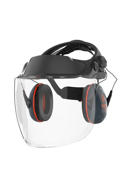 Jsp إيفو جارد ®   نظام حماية الرأس والوجه الصناعي C2